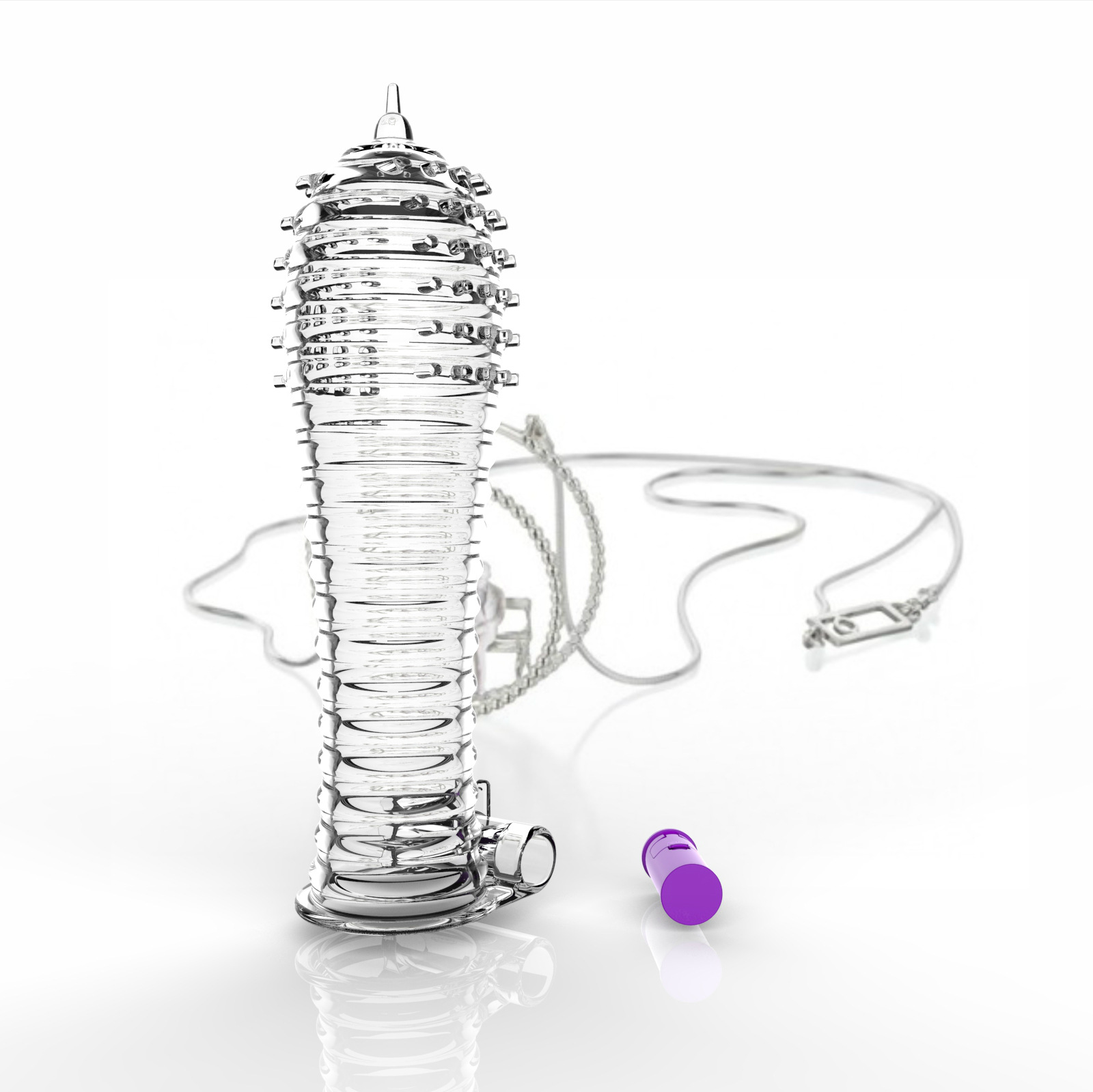 超人战衣狼牙套玫红盒 - 图片 4